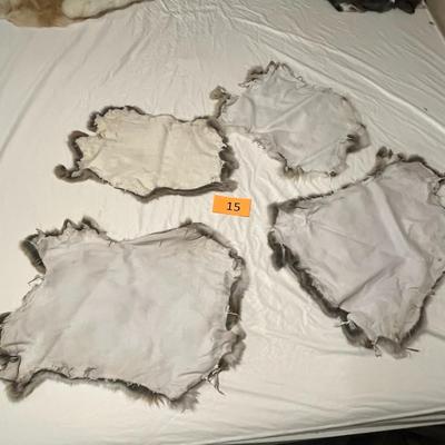 Four Rabbit Pelts