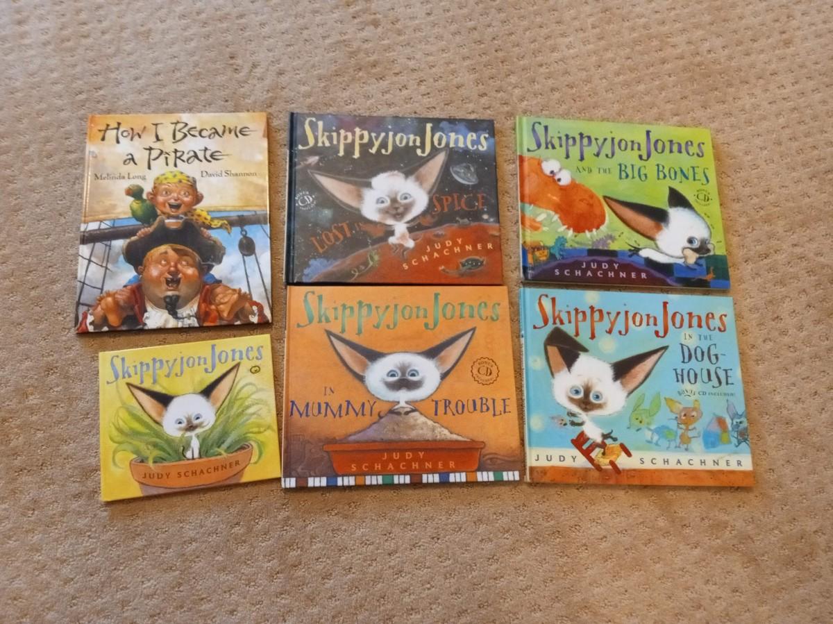 SKIPPY JON JONES HARDBACK BOOKS