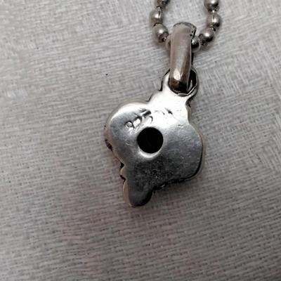 Vintage Onyx 17" 925 Necklace
