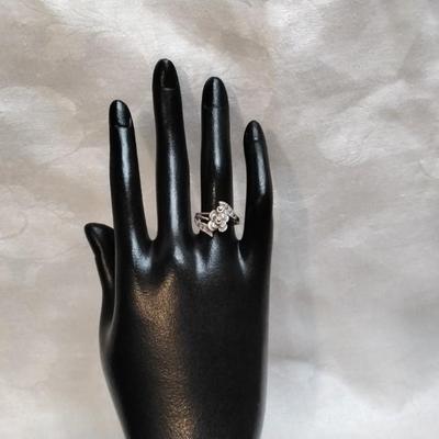 Antique Marcasite 925 Ring Size 7