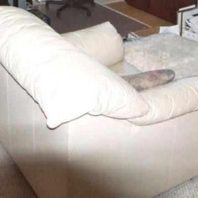 Super comfy Emerson Leather arm chair