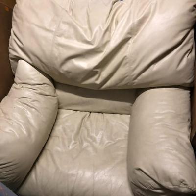 Super comfy Emerson Leather arm chair