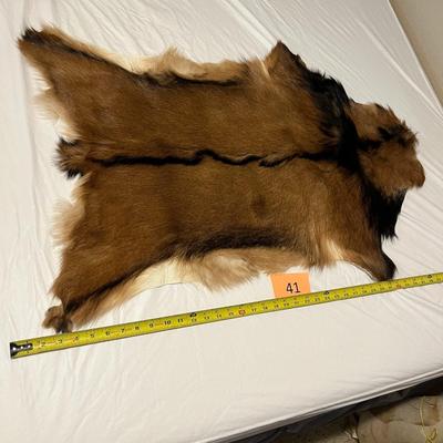 Tanned Goat Hide