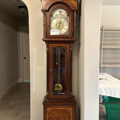 Lot 2: Ridgeway Grandfather Clock
