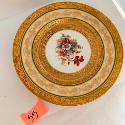6 Pc Royal Bavarian China Plate Set