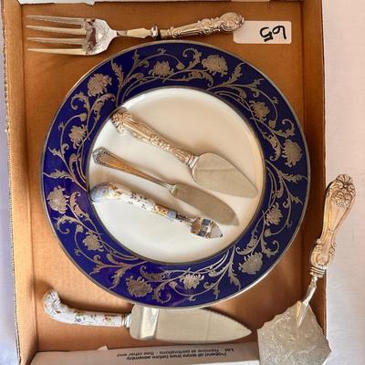 Selb Bavaria Plate and Serving Piece Set