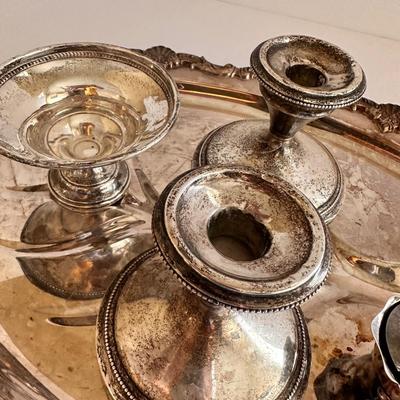 Sterling Silver and Silver Plate Lot