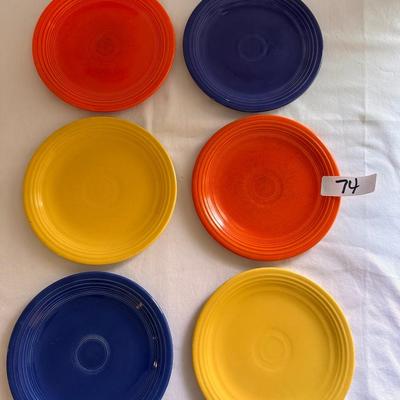 Vintage Fiesta Ware Salad Plate Lot