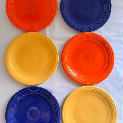 Vintage Fiesta Ware Salad Plate Lot