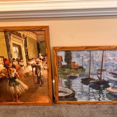 Framed Puzzle Lot