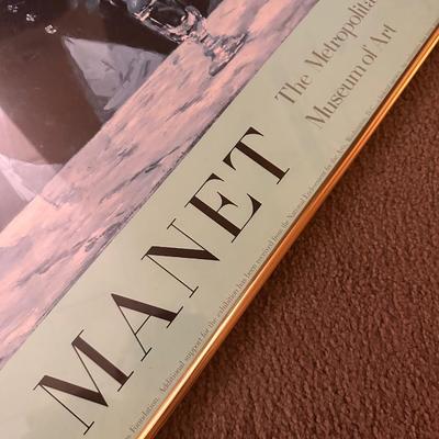 Metropolotain Museum Of Art Manet Framed Poster