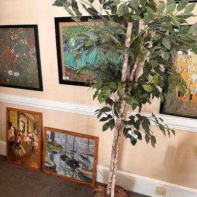 Faux Ficus Plant Lot