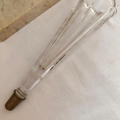 Marble Base Victorian Girandole Set