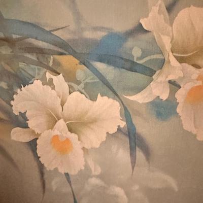David Lee Framed Floral Print