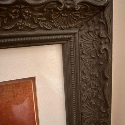 Framed Bird Print