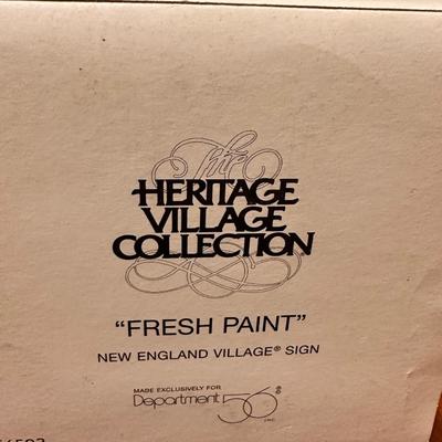 Department 56 Heritage Village Collection Lot