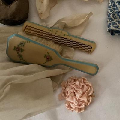Antique Childs Sewing Pattern and Clothing Lot