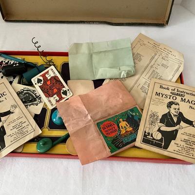 Antique Game, Wizard of Oz Masks, and More Lot