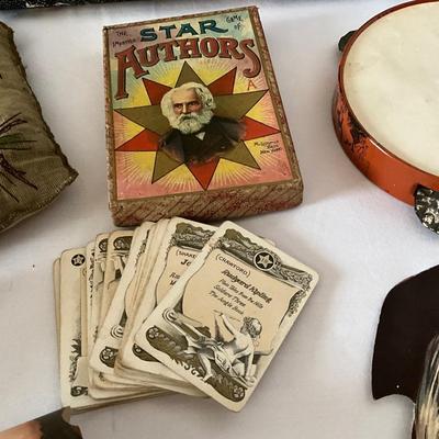 Antique Game, Wizard of Oz Masks, and More Lot