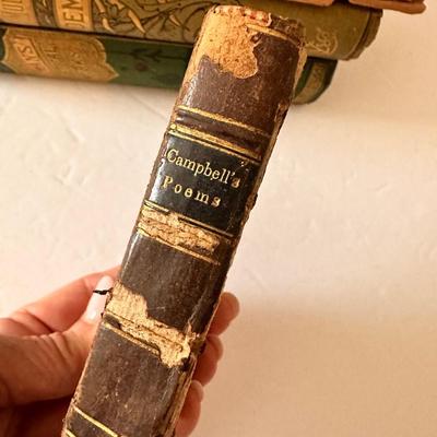 Vintage to Antique Poetry Book Lot