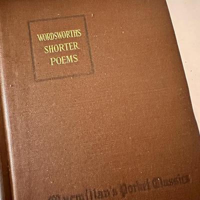 Vintage to Antique Poetry Book Lot