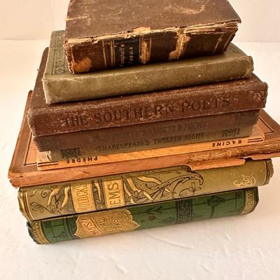 Vintage to Antique Poetry Book Lot