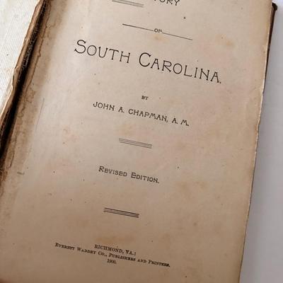 Vintage South Carolina Reader Book and More Lot