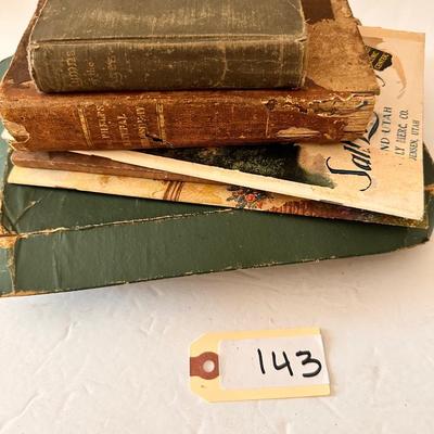 Antique Religious and More Book Lot