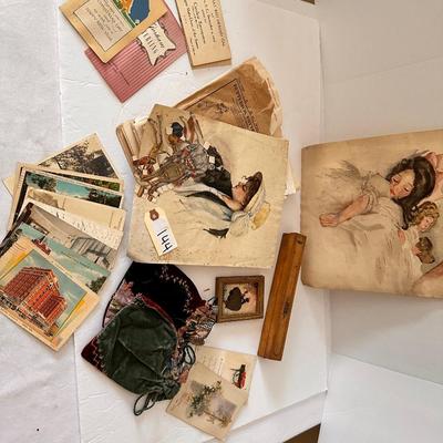 Vintage Collectable Lot Includes Post Cards