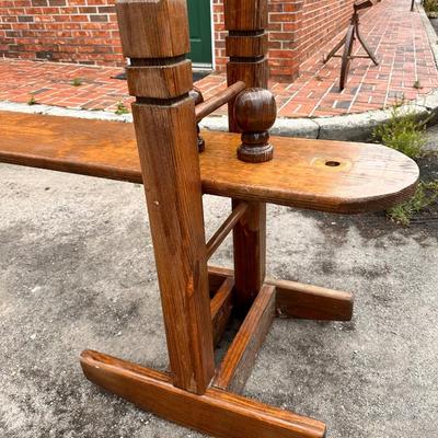 Joggling Board Bench
