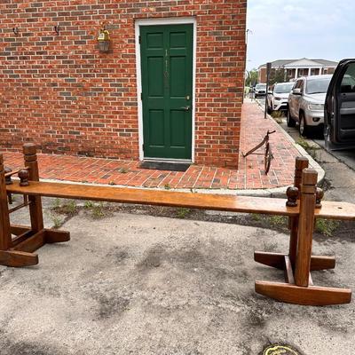 Joggling Board Bench