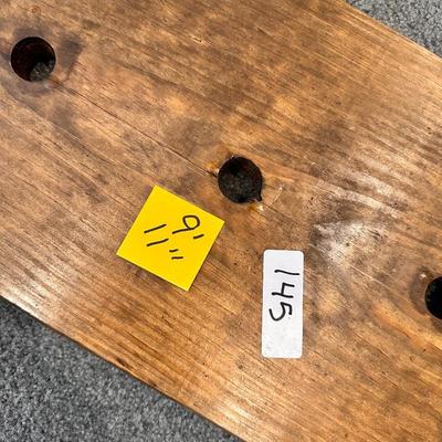 Joggling Board Bench