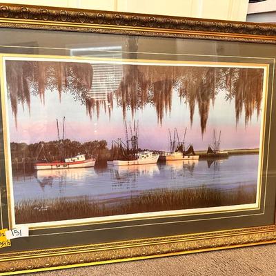Jim Booth Shrimp Boat Print
