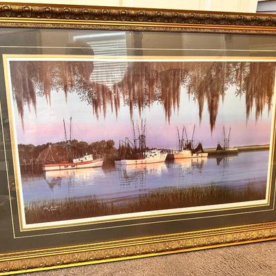 Jim Booth Shrimp Boat Print