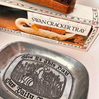 Silver Plate and Household Lot