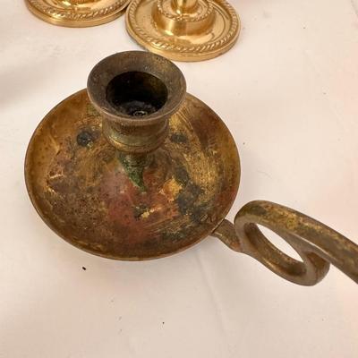 Brass Home DÃ©cor Lot