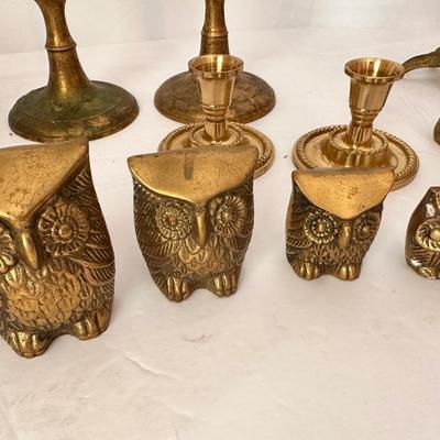 Brass Home DÃ©cor Lot