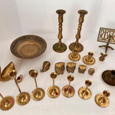 Brass Home DÃ©cor Lot