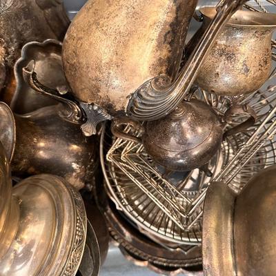 Misc Silver Plate Lot
