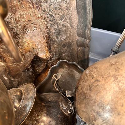 Misc Silver Plate Lot