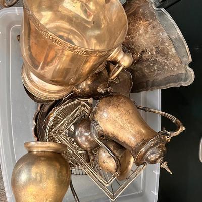 Misc Silver Plate Lot