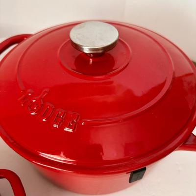 Red Kitchen Ware Lot