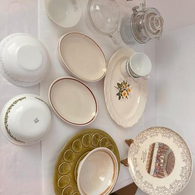 Vintage Kitchen Glassware Lot