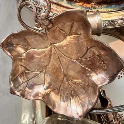 Misc Silver Plate Serving Lot