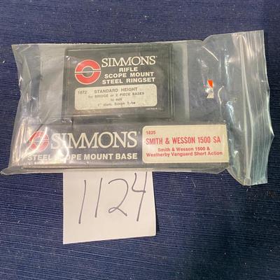 Simmons Rifle Scope Mounts