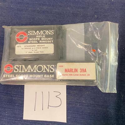 Simmons Rifle Scope Mounts