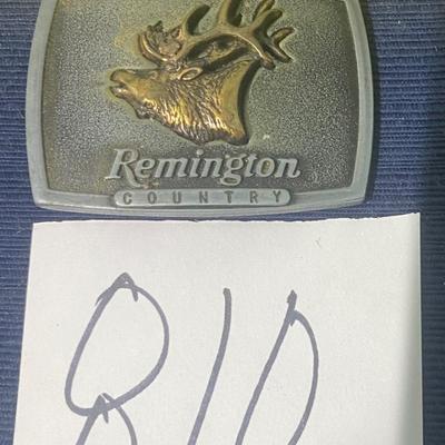 Remington Country Belt Buckle