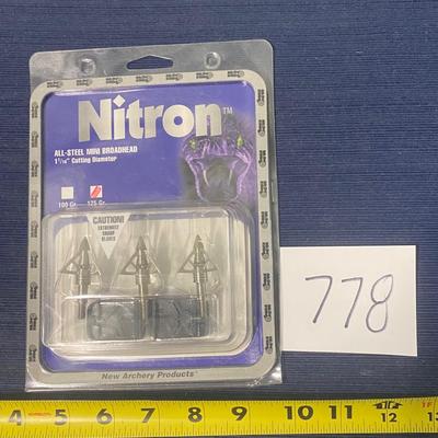 Button Broadhead Arrows