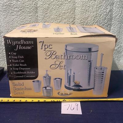 7 Pc Bathroom Set