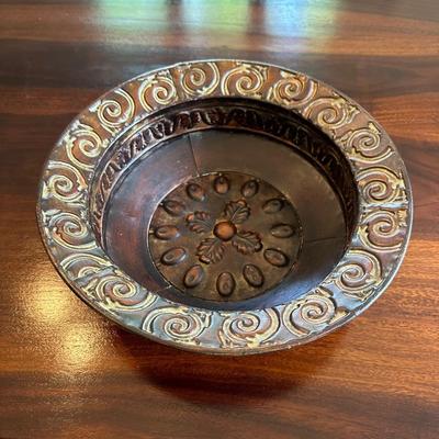 Decorative Metal Bowl